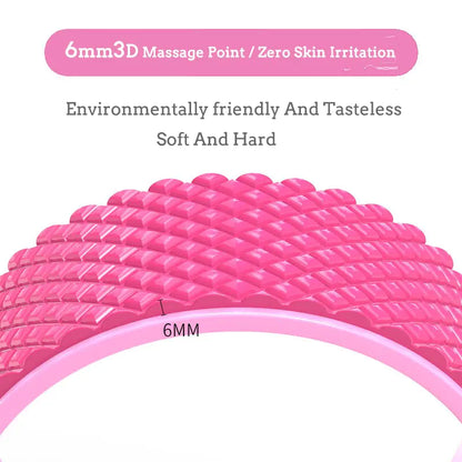 3D Massage Yoga Wheel